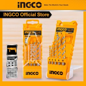 Bộ 5 mũi khoan bê tông Ingco đuôi trơn AKD3051 - Đồ nghề, dụng cụ cầm tay, máy móc thiết bị INGCO chính hãng, giá tốt - hình
