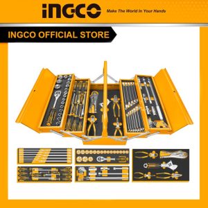 Bộ 59 công cụ trong hộp săt HTCS15591 - Đồ nghề, dụng cụ cầm tay, máy móc thiết bị INGCO chính hãng, giá tốt - hình ảnh sản p