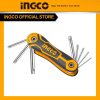 Bộ 8 chìa lục giác bông INGCO HHK14083 - hình ảnh sản phẩm