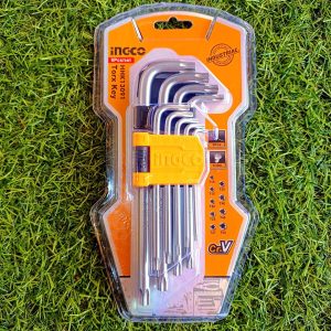 Bộ 9 chìa lục giác bông INGCO HHK13091 - hình ảnh sản phẩm