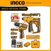 Bộ combo máy khoan và máy khoan bê tông INGCO COSLI241295 pin 16V - Đồ nghề, dụng cụ cầm tay, máy móc thiết bị INGCO chính hã