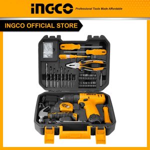 Bộ dụng cụ đa năng 81 gồm khoan pin 12V và bộ đồ nghề INGCO HKTHP10811 - Đồ nghề, dụng cụ cầm tay, máy móc thiết bị INGCO chính hãng, giá tốt