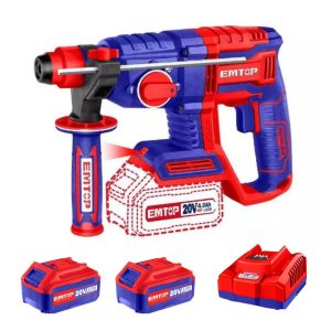 Bộ máy khoan bê tông dùng pin EMTOP ELRH202682