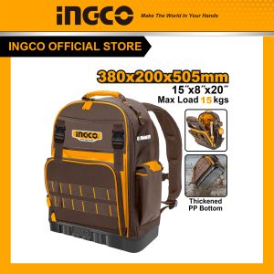 Ba lô đựng đồ nghề INGCO HBP03028 cho thợ, kỹ thuật, điện lạnh sửa chữa - Đồ nghề, dụng cụ cầm tay, máy móc thiết bị INGCO chính hãng, giá tốt