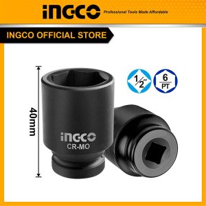 Bộ 10 đầu tuýp INGCO HKISSD12101 1/2 inch - góc nhìn 2