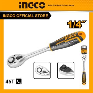 Cần siết 2 chiều tay cầm 158mm INGCO HRTH0814 - Đồ nghề, dụng cụ cầm tay, máy móc thiết bị INGCO chính hãng, giá tốt