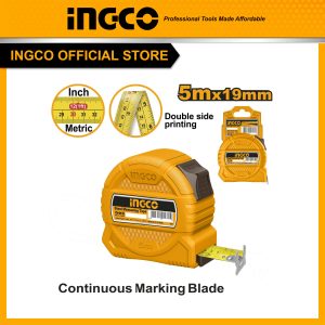 Thước cuộn 5m giá rẻ INGCO HSMT39519 size 5mx19mm - Đồ nghề, dụng cụ cầm tay, máy móc thiết bị INGCO chính hãng, giá tốt - hì