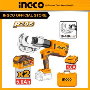 Máy ép thủy lực pin INGCO CTLI2005 20V (kèm pin và sạc) - Đồ nghề, dụng cụ cầm tay, máy móc thiết bị INGCO chính hãng, giá tố