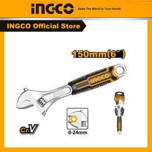 Mỏ lết công thép Cr-v dài 150mm INGCO HADW131068 - hình ảnh sản phẩm