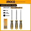 Combo 3 chiếc giũa thép dẹt, tròn, bán nguyệt INGCO HKTFS1308 - hình ảnh sản phẩm