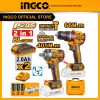 Combo máy siết bulong 405Nm và máy khoan búa 66Nm 20V INGCO CKLI20286 - Đồ nghề, dụng cụ cầm tay, máy móc thiết bị INGCO chín