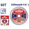 Đĩa cắt gỗ TCT 235mm 60 răng Emtop ETCT123523 - hình ảnh sản phẩm