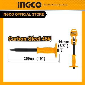 Đục sắt nhọn cầm tay INGCO HCC0841016 - hình ảnh sản phẩm