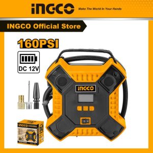 Dụng cụ bơm lốp xe ô tô nguồn DC 12V INGCO AAC1601