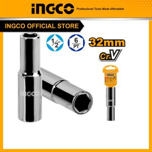 Đầu tuýp INGCO loại dài 32mm HHAST12323L - Đồ nghề, dụng cụ cầm tay, máy móc thiết bị INGCO chính hãng, giá tốt