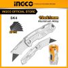 Dao gấp gọn đa năng thân bằng hợp kim nhôm INGCO HUK6236 - Đồ nghề, dụng cụ cầm tay, máy móc thiết bị INGCO chính hãng, giá t