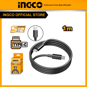 Dây cáp sạc Type C sang Type C INGCO IUCC02 - Đồ nghề, dụng cụ cầm tay, máy móc thiết bị INGCO chính hãng, giá tốt - hình ảnh