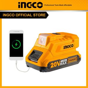 Đế chuyển đổi sạc pin cổng USB A - 5V/1A 12V/0.5A INGCO CUCLI2022 - Đồ nghề, dụng cụ cầm tay, máy móc thiết bị INGCO chính hã