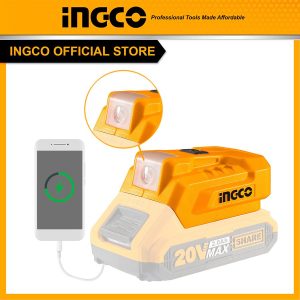 Đế chuyển đổi sạc pin cổng USB A - 5V/1A 12V/0.5A INGCO CUCLI2022 - Đồ nghề, dụng cụ cầm tay, máy móc thiết bị INGCO chính hã