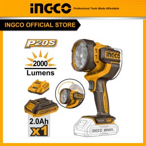 Đèn làm việc pin INGCO CWLI20881 20V-22.5W, 3 chế độ sáng - Đồ nghề, dụng cụ cầm tay, máy móc thiết bị INGCO chính hãng, giá tốt