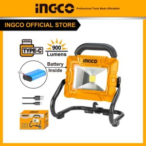 Đèn làm việc tích hợp pin sạc lithium INGCO HRLF4415 - Đồ nghề, dụng cụ cầm tay, máy móc thiết bị INGCO chính hãng, giá tốt