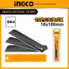 Hộp 10 lưỡi dao rọc giấy cao cấp chất liệu thép SK4 Ingco HKNCB181 - Đồ nghề, dụng cụ cầm tay, máy móc thiết bị INGCO chính h