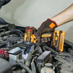 Thân máy siết bu lông pin 20V INGCO CIWLI20451 không chổi than 405Nm body chưa kèm pin sạc - Đồ nghề, dụng cụ cầm tay, máy mó