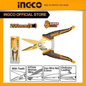 Kéo cắt dây điện inox cao cấp 200mm INGCO HES0188 - Đồ nghề, dụng cụ cầm tay, máy móc thiết bị INGCO chính hãng, giá tốt - hì