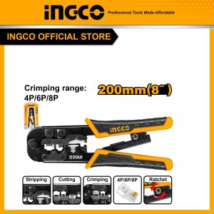 Kìm bấm dây mạng, điện thoại INGCO HMPCN2468R - hình ảnh sản phẩm