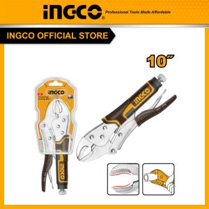 Kìm bấm khóa mỏ cong 10 inch INGCO HCJLW0210 thép carbon - Đồ nghề, dụng cụ cầm tay, máy móc thiết bị INGCO chính hãng, giá tốt