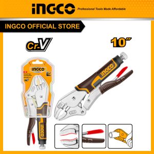 Kìm bấm khóa mỏ cong thép Cr-V INGCO HCJLW0110 - Đồ nghề, dụng cụ cầm tay, máy móc thiết bị INGCO chính hãng, giá tốt - hình