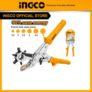 Kìm bấm lỗ trên chất liệu da INGCO HLHP028 - hình ảnh sản phẩm