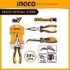 Kìm mũi cong 8 inch cao cấp thép Crv INGCO HHBNP28201 - hình ảnh sản phẩm