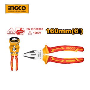 Kìm răng cách điện 6 inch INGCO HICP28168 - Đồ nghề, dụng cụ cầm tay, máy móc thiết bị INGCO chính hãng, giá tốt - góc nhìn 5