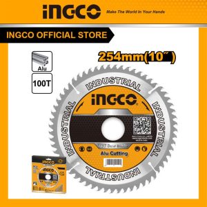 Lưỡi cắt nhôm 254mm cốt 16, 30mm, 100 răng INGCO TSB3254210 - Đồ nghề, dụng cụ cầm tay, máy móc thiết bị INGCO chính hãng, gi