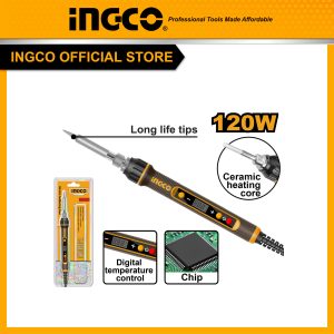 Mỏ hàn chì điều chỉnh nhiệt 120W INGCO SI01610 chính hãng - Đồ nghề, dụng cụ cầm tay, máy móc thiết bị INGCO chính hãng, giá tốt