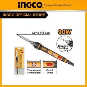 Mỏ hàn chì điều chỉnh nhiệt 90W INGCO SI01608 chính hãng - Đồ nghề, dụng cụ cầm tay, máy móc thiết bị INGCO chính hãng, giá tốt