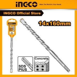 Mũi khoan bê tông đuôi gài 14x160mm INGCO DBH1211401 - Đồ nghề, dụng cụ cầm tay, máy móc thiết bị INGCO chính hãng, giá tốt
