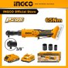 Máy bắn bulông ốc ngang pin 20V, lực siết 65Nm INGCO CDRLI206015 - Đồ nghề, dụng cụ cầm tay, máy móc thiết bị INGCO chính hãn