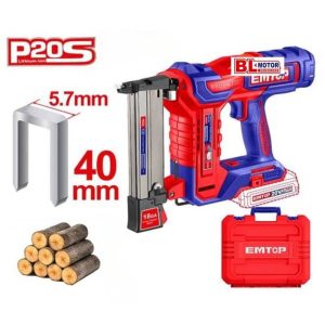Máy bắn đinh ghim dùng pin EMTOP ELCSNLI6005 ( chưa kèm pin & sạc ) 40mm - hình ảnh sản phẩm