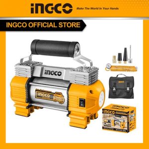 Máy bơm lốp xe mini 12V Ingco AAC2508 - Đồ nghề, dụng cụ cầm tay, máy móc thiết bị INGCO chính hãng, giá tốt - hình ảnh sản p