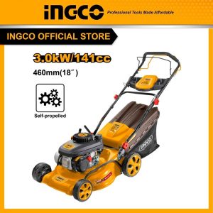 Máy cắt cỏ đẩy động cơ xăng công suất 3.0Kw (4HP) INGCO GLM141182 - Đồ nghề, dụng cụ cầm tay, máy móc thiết bị INGCO chính hãng, giá tốt
