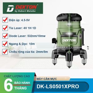 Máy Cân Bằng Laser 5 Tia Dekton DK-LS0501XPRO - hình ảnh sản phẩm