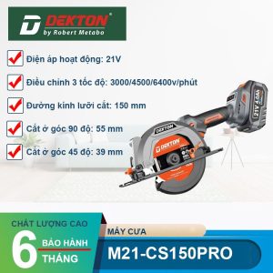Máy Cắt đa Năng Dùng Pin Dekton M21-CS150PRO - hình ảnh sản phẩm