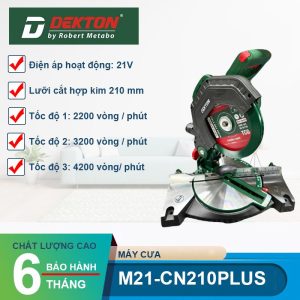 Máy cắt đa năng dùng pinn 21V Dekton M21-CN210PLUS - hình ảnh sản phẩm