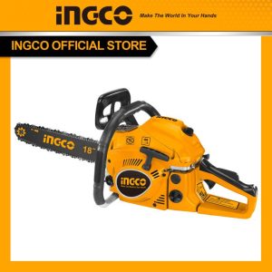 Máy cưa xích xăng 45.8cc INGCO GCS5451811 - Đồ nghề, dụng cụ cầm tay, máy móc thiết bị INGCO chính hãng, giá tốt - hình ảnh s