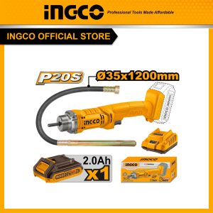 Máy đầm dùi bê tông pin INGCO CCVLI2023011 20V - Đồ nghề, dụng cụ cầm tay, máy móc thiết bị INGCO chính hãng, giá tốt