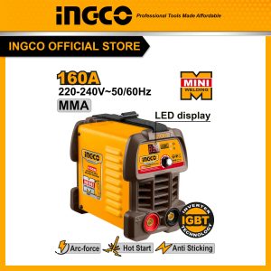 Máy hàn INGCO 160A ING-MMA16049 hàn que 1.6-3.2mm IGBT