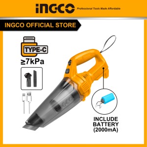 Máy hút bụi cầm tay tích hợp pin sạc lithium INGCO CVLI2026 - Đồ nghề, dụng cụ cầm tay, máy móc thiết bị INGCO chính hãng, gi