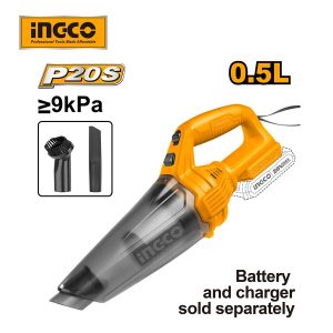 Máy hút bụi cầm tay dùng pin 20V INGCO CVLI201261 - góc nhìn 5